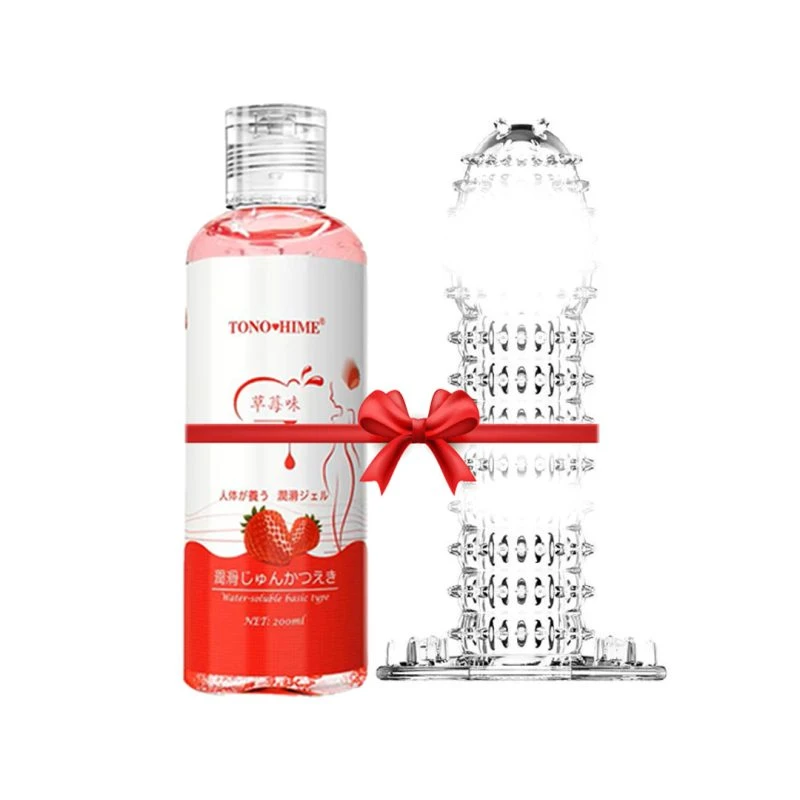 Strawberry & Magic Con*dom Combo